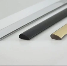 7/16" x 50' White Tear Drop Universal Trim-Gard Wheel Well Molding (3040-50)