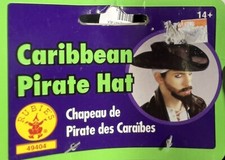 Rubie's Unisex Adult Pirate Brown Hat One Size Fits Most 14 