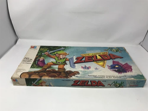 Vintage 1988 Nintendo The Legend Of Zelda Board Game Milton Bradley - RARE