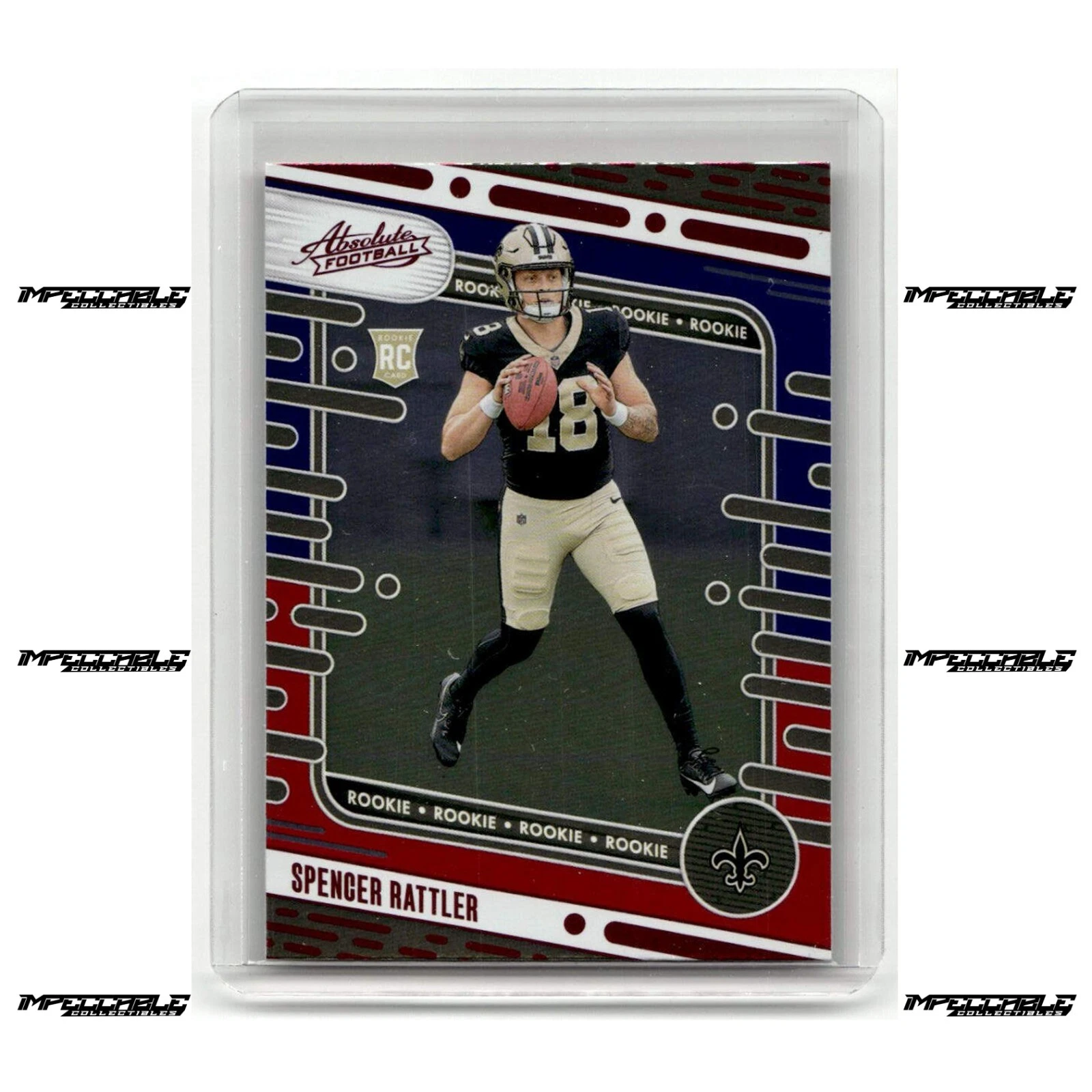 Spencer Rattler trading card