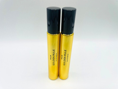2-PACK OF Phlur Golden Rule 9.5mL Travel Size Eau de Parfum (NEW WITHOUT BOX)