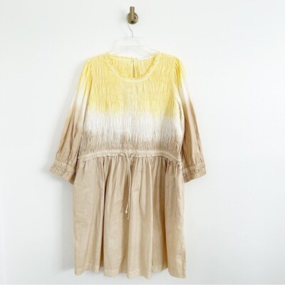 dipped waist smocked mini dress Hadley Drop Waist Smocked Mini Dress