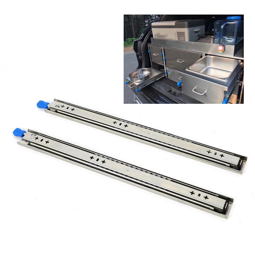 Heavy Duty Drawer Slides with Lock 18