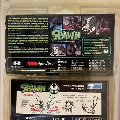 90s SPAWN Figure VHS Combo Pack Japan Lot 2 | eBay