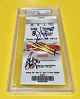 STEPH CURRY / A MORROW SIGNED NBA TICKET PSA/DNA STEPH’S ROOKIE YEAR GAME 8 — photo 6
