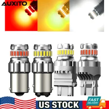 AUXITO 7443 3157 1156 1157 Brake Tail Stop Light Flash Strobe Blinking LED 2F23