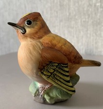 CROWN STAFFORDSHIRE BIRD THE GOLDCRESTED WREN 284 PORCELAIN MATT FINISH PERFECT