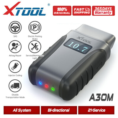 XTOOL A30M BT Kabellos Auto KFZ OBD2 Diagnosegerät Scanner ALLE SYSTEM