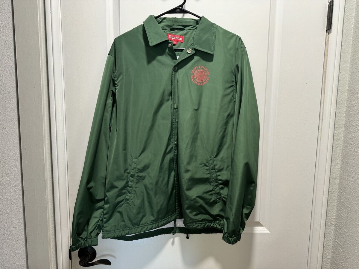 18SS supreme spitfire coach jacket green Medium | eBay 18SS supreme spitfire coach jacket green Medium | eBay