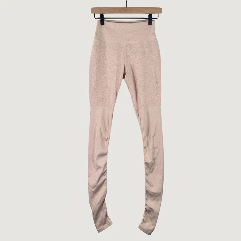 alo-yoga high waisted pull on stretch gym leggings