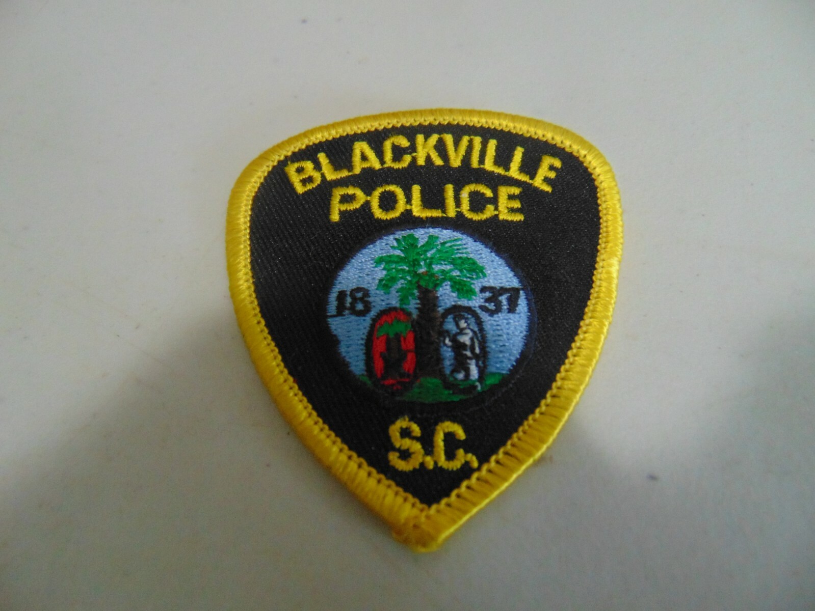 PATCH LAW ENFORCEMENT POLICE BLACKVILLE SOUTH CAROLINA 3 INCHES eBay