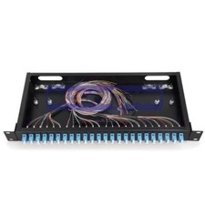 48 core LC with adapter pigtail 24 Ports Patch Panel Fiber Optic Terminal Box