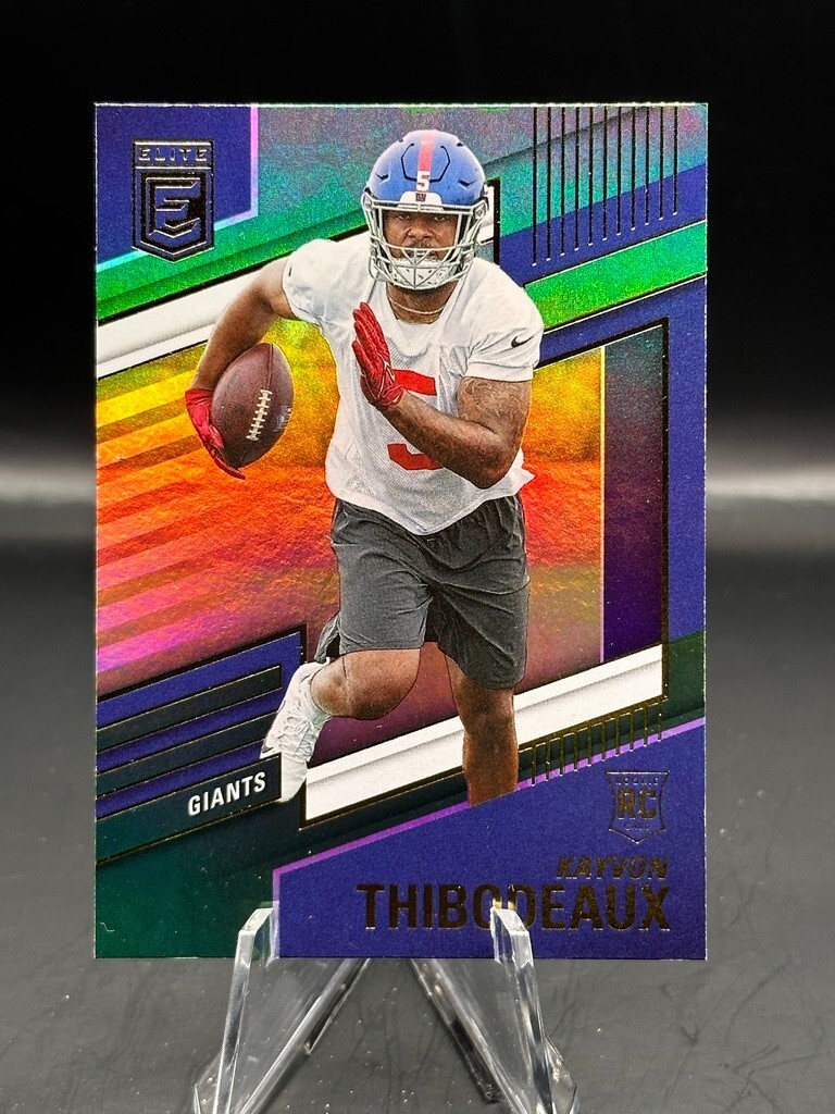 2022 Donruss Elite Football - Kayvon Thibodeaux RC - Green Foil - No. 137