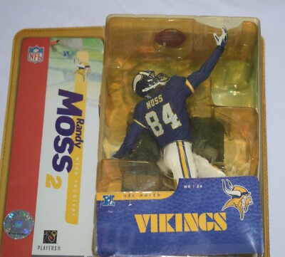 McFarlane Toys NFL Series 10 Vikings Randy Moss Variant 2004
