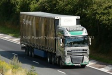 Truck Photo 12x8 - DAF XF - Jeff Morgan & Sons - PF12 UMB