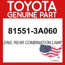 Toyota Genuine 81551-3A060 Lens Rear Combination Lamp 815513A060 OEM