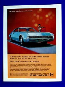 1969 Oldsmobile Toronado GOLD Original Print Ad-8.5 x 11/"