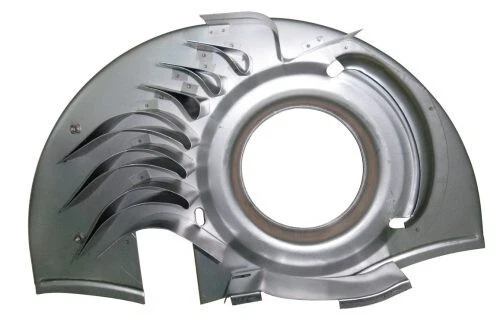 EMPI 黑色空气冷却大众 36 马力狗屋风扇罩带管道甲虫超级虫 — 第 2/2 张图片