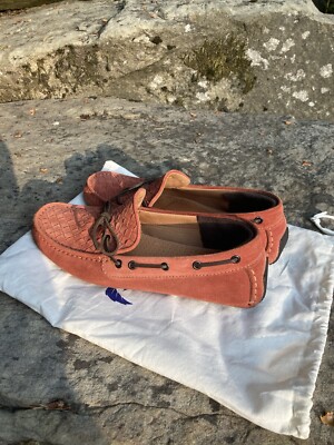 Bottega Veneta Intrecciato Driving Shoes Moccasins 40.5 7.5 Bottega Veneta Intrecciato Driving Shoes Moccasins 40.5 7.5