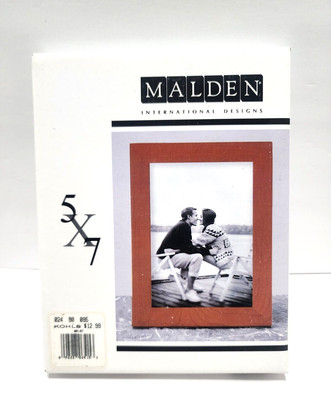 Malden International Designs 5x7 wooded Picture Frame NEW IN BOX