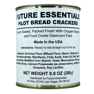 1 Can of Future Essentials Sailor Pilot Bread, Hardtack by Future