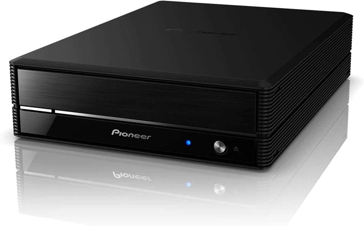 Pioneer Windows/Mac compatible UHDBD External BD Drive Black BDR-X13J-S NEW