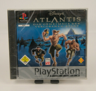 Sony PSX PS1 Playstation Disneys Atlantis: Das Geheimnis der Verlorenen Stadt