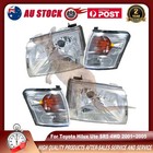 <!--F#f_0-->4Pcs Pair Head Light + Corner Lamps For Toyota Hilux Ute SR5 4WD 2001~2005 LH+RH<!--F/-->
