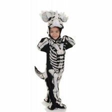 Underwraps Triceratops Fossil Dinosaur Halloween Child Toddlers Costume 26249