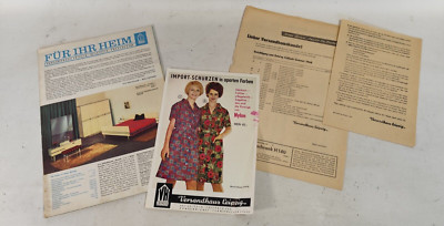 Katalog Preisliste Für ihr Heim Versandhaus Leipzig Möbel Schwerter Emaille DDR