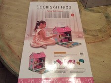 teamson kids hand carry fairy doll house with 7 accessories