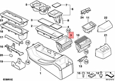 Genuine BMW M3 E46 316Ci 316i 1.6 1.9 318Ci Rear Storing Partition 