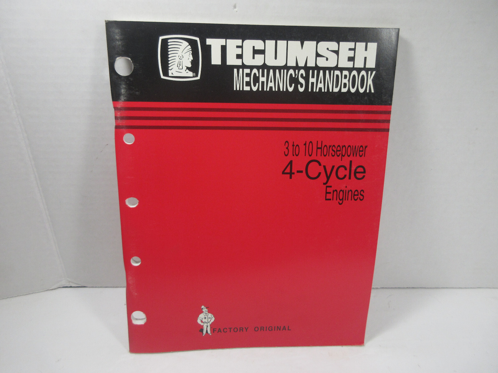 Tecumseh 3 To 10 Horsepower 4-Cycle Engines Mechanic's Handbook #692509 ...