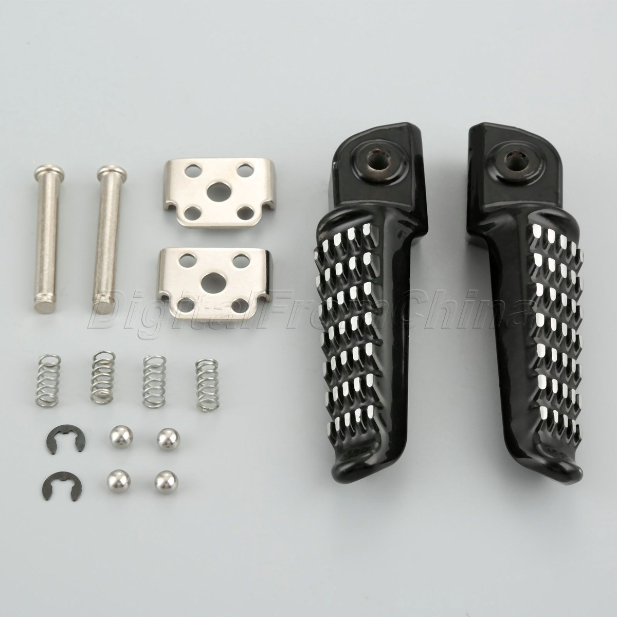 Rear Footrests Foot Pegs For Kawasaki ZX-6R ZX636 Z750 Z1000