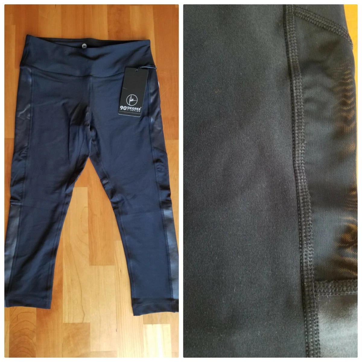 Mesh capri sales workout pants