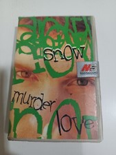Snow Murder Love RARE orig Cassette tape INDIA indian Clamshell sealed 1995
