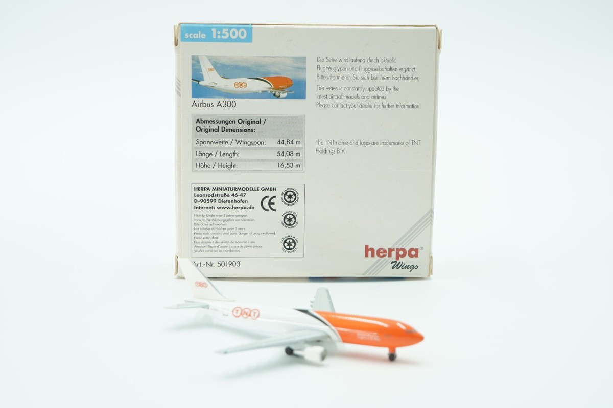 TNT Airbus A300 Herpa Wings 501903 (Scale 1:500) | eBay TNT Airbus A300 Herpa Wings 501903 (Scale 1:500) | eBay
