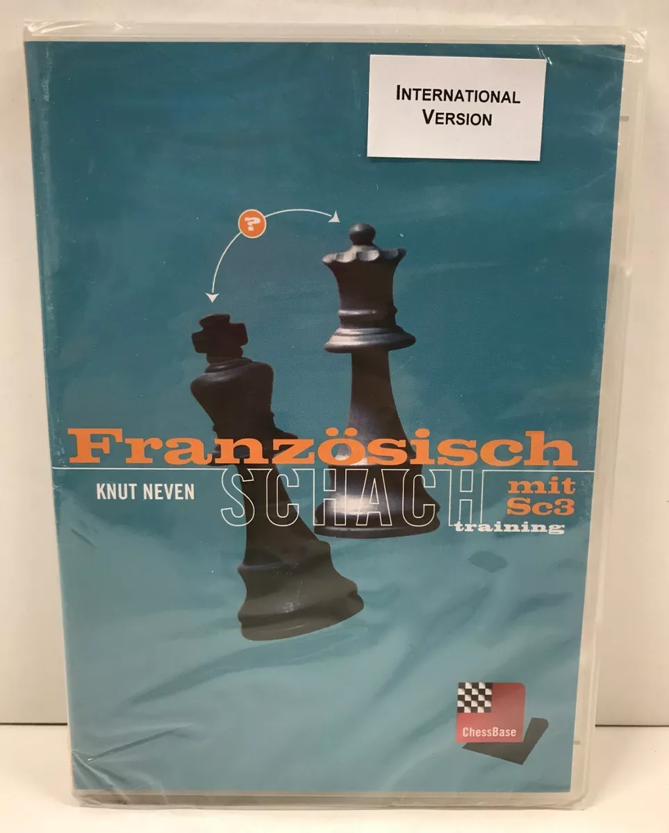 CHESS Französisch Schach Mit Sc3 Training French with Nc3 Vintage Software  NEW