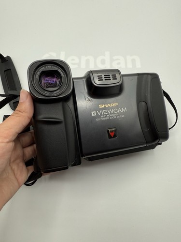 SHARP 8 VIEWCAM HI-FI MONAURAL 12X ZOOM MODEL VL-E49U CAMERA - Picture 5 of 14