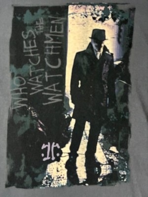 RORSCHACH: Who Watches The Watchmen - Mens TShirt XL Short Sleeve