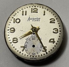 Accurist AS 1156 (A. Schild) 21J Mechanical Movement, Not Working For Parts