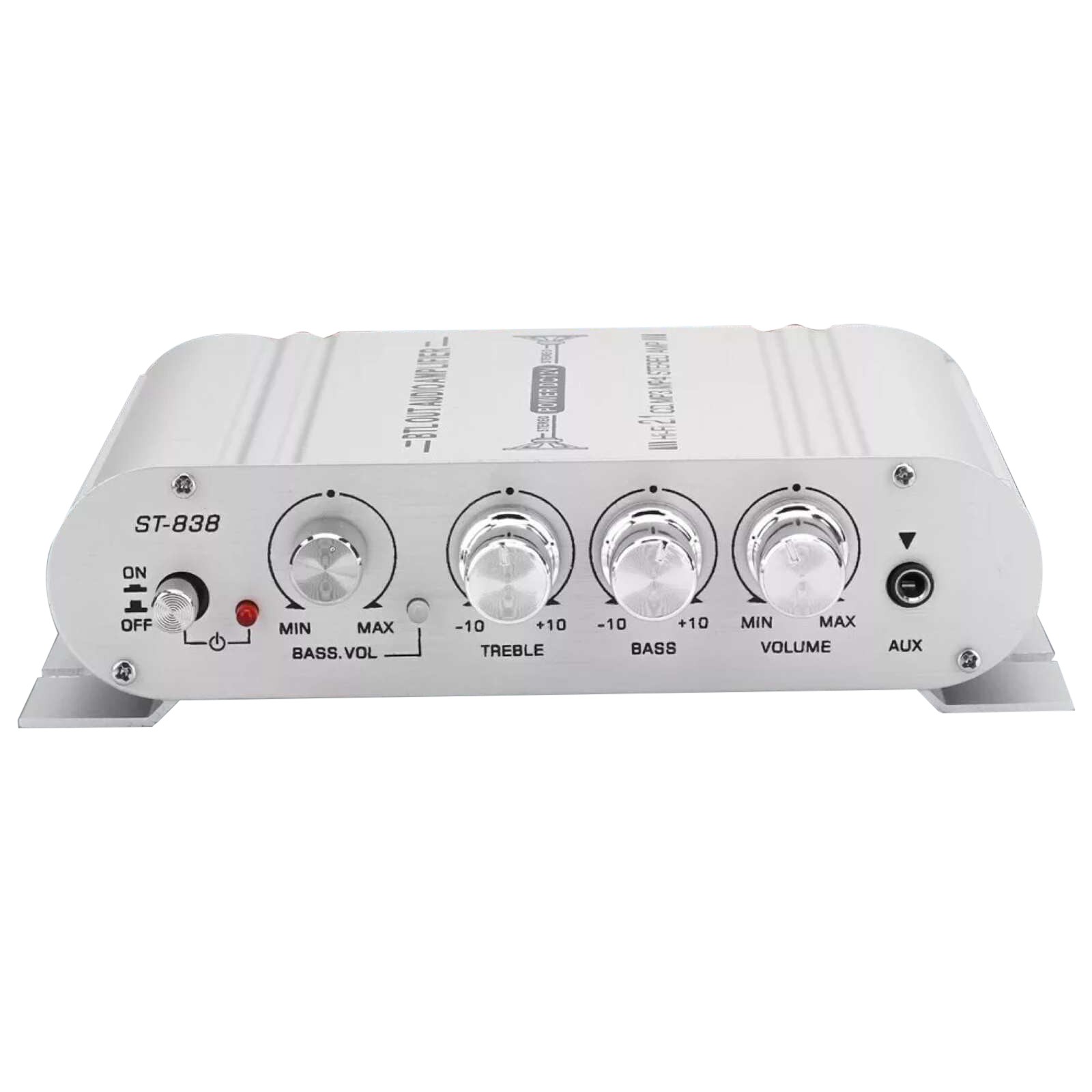 Mini HiFi Stereo 2.1 Channel Audio Amplifier for Home/Car/Marine Subwoofer Amp