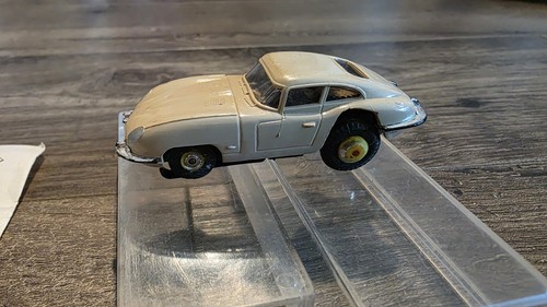Vintage Aurora T-Jet Tan Jaguar XKE Slot Car