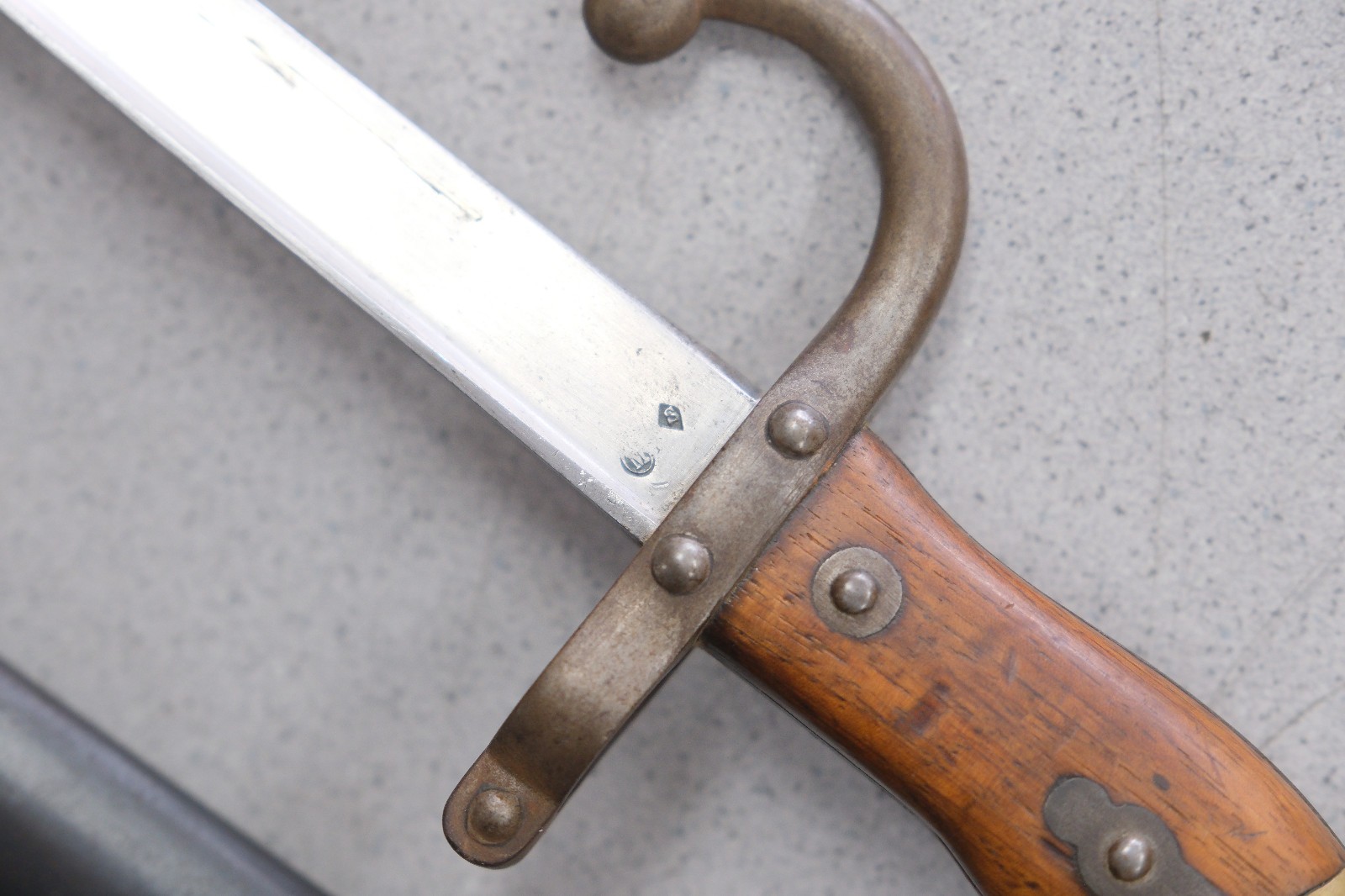 French Gras Bayonet 'Mre de Armes St. Etienne 1877 MATCHING NUMBERS FREE SHIP!