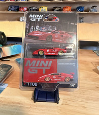 MINI GT Lamborghini Countach LB-WORKS Liberty Walk Red Diecast Car 1:64