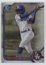 2022 Bowman Chrome Prospects Refractor 282/499 Rayne Doncon #BCP-202 2r1