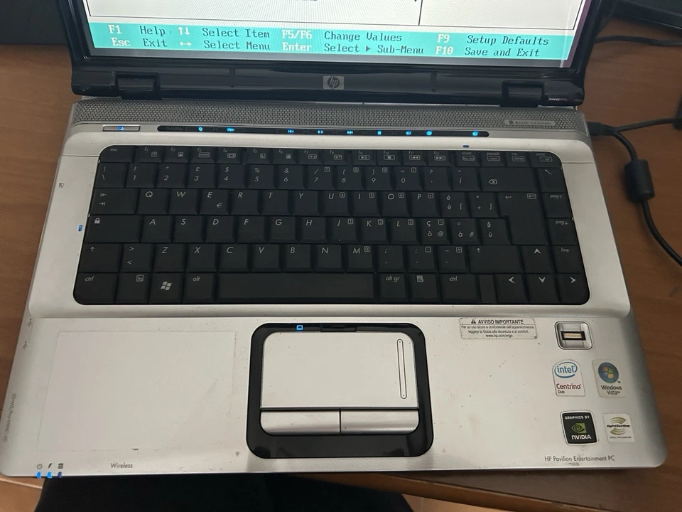 Notebook HP Pavilion DV6500 LEGGI - Immagine 2 di 4