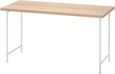 IKEA LAGKAPTEN / SPÄND Desk 140x60cm Computer Study Work From Home Office Desk