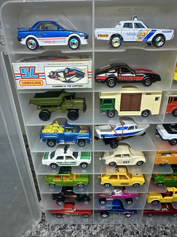Matchbox Superfast & Regular Wheel & Hot Wheels Lot Of 23 Cars & Trucks - Image 2 of 4