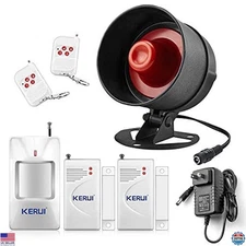 KERUI Home Security System Indoor Outdoor Weather-Proof Siren Window Door
